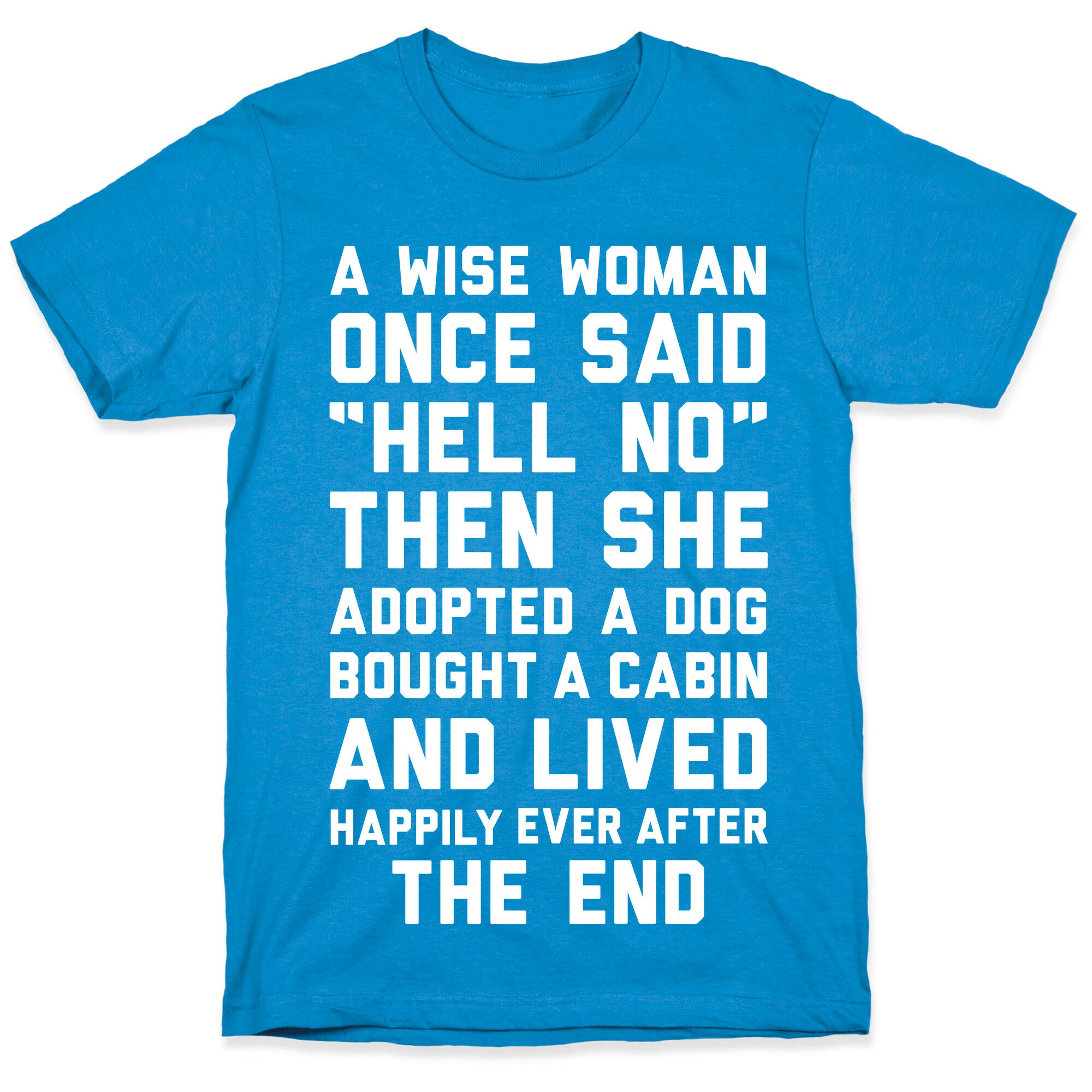 A Wise Woman Once Said Hell No T-Shirt